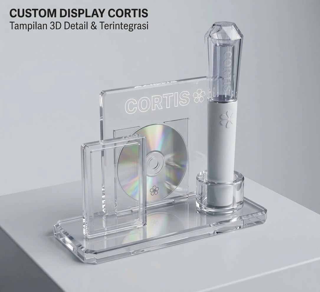 Display lightstick cortis 